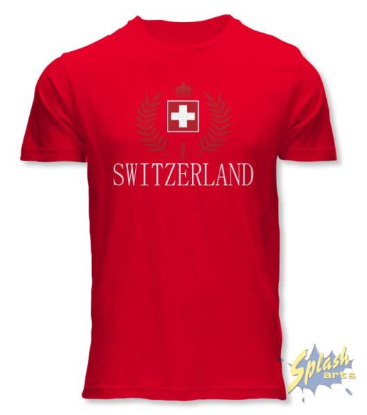 Stick Switzerland rot -L