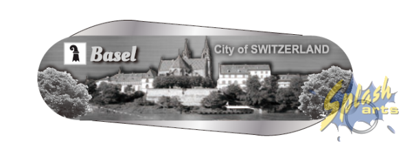 Couteau de poche - porte-clés Basel argent petit