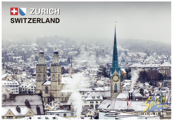 Postkarte – Zürich 9