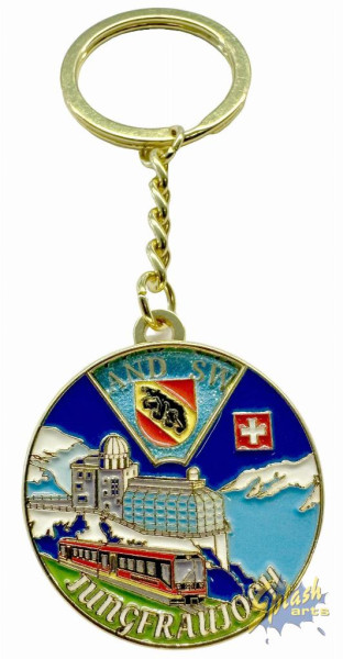 Schlüsselanhänger - drehbar Jungfraujoch Motive
