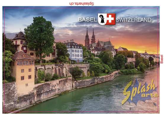 Image magnet - Basel city, Rhine