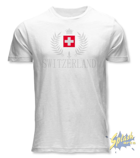 Stick Switzerland blanc -S