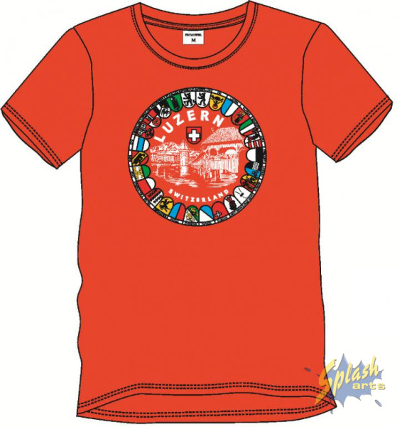 T-Shirt Kap.Br. Wap 10 rouge -L