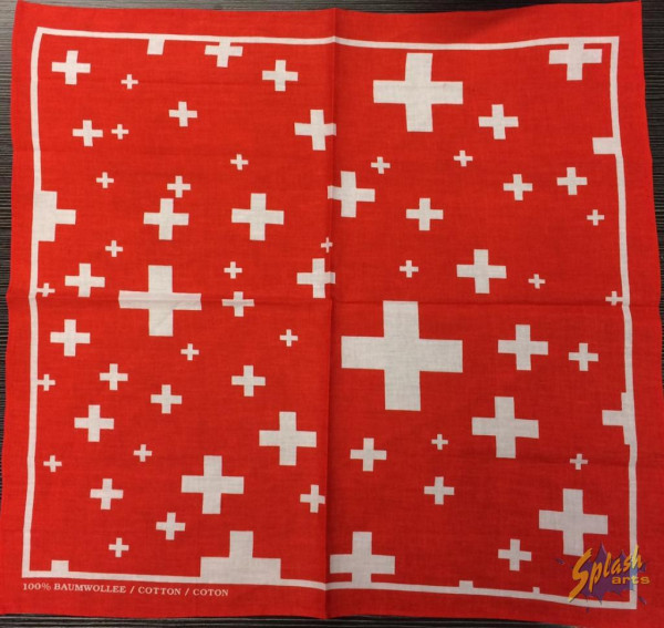 dishcloth helvetica red