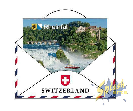 Magnet Rheinfall envelope