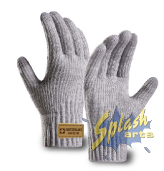 Gants - Suisse, gris
