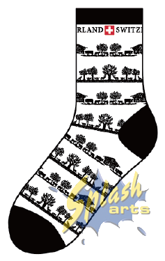 Socken – Scherenschnitt, voll (41–46)