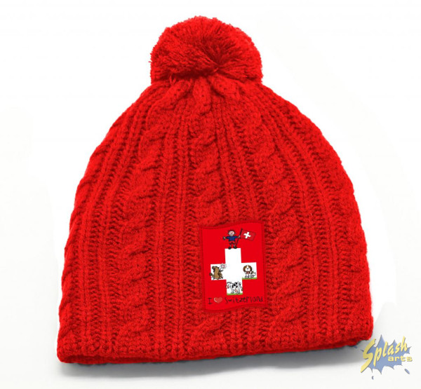 chepeau Switzerland rouge