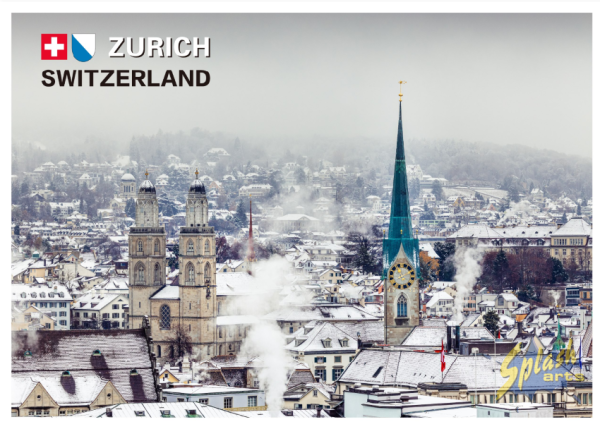 Image magnet - Zurich, Grossmünster, Winter