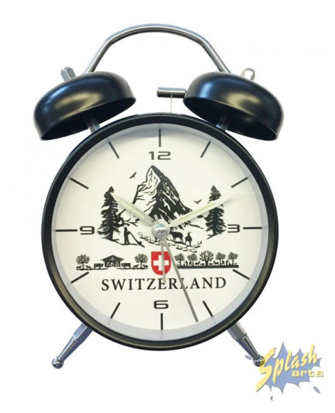 Alarm clock paper cut