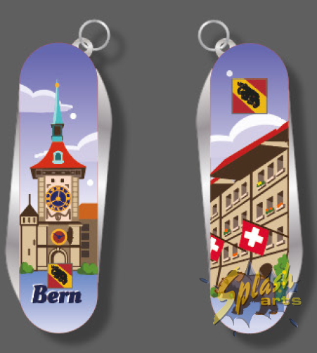 Pocket knife - key ring Bern