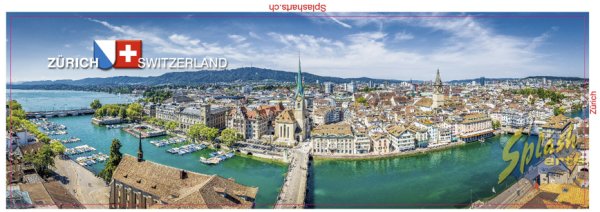 Aimant à image - Zurich Panorama