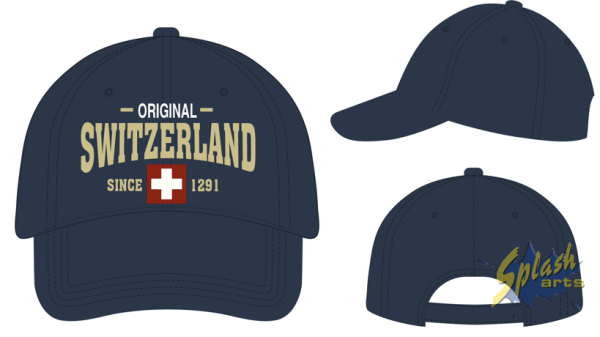 Cap - Bold Switzerland, Blau
