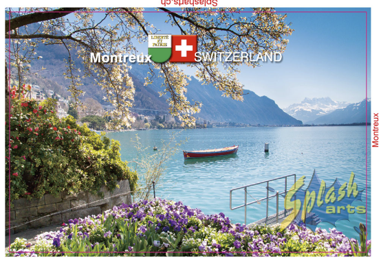 Aimant image - Montreux, Lac Léman