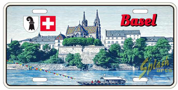 License Plate - Basel 3
