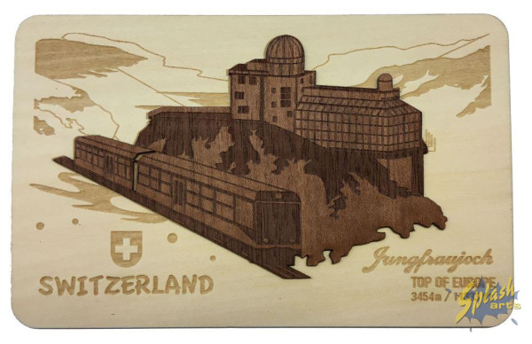 Postcard Jungfrau
