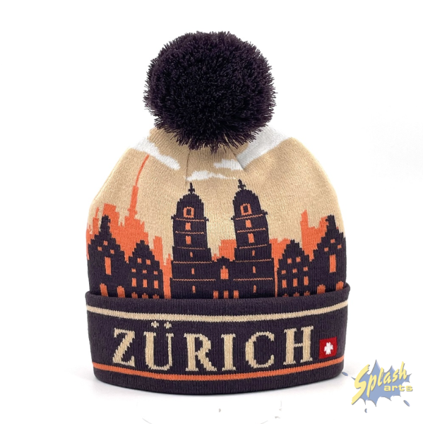 Bonnet d'hiver - Zurich, couleur 2D