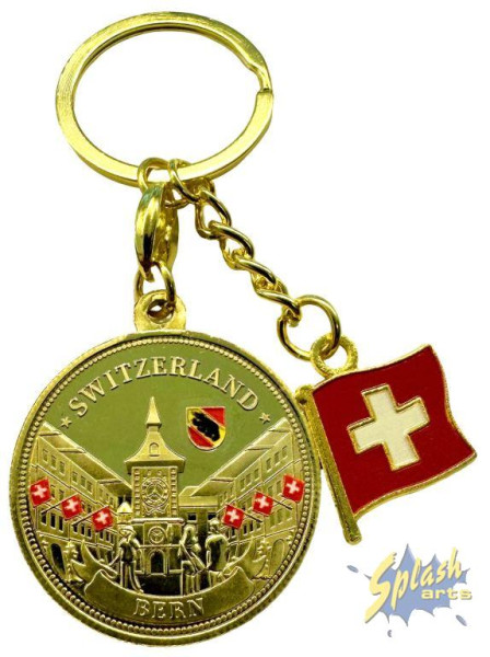 Keychain - Coin, Gold, Bern