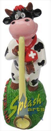 Funny cow Alphorn Kartenhalter