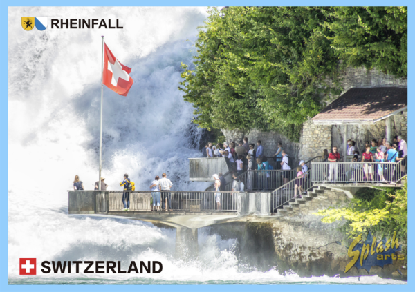 Postcard – Rhine Falls 3