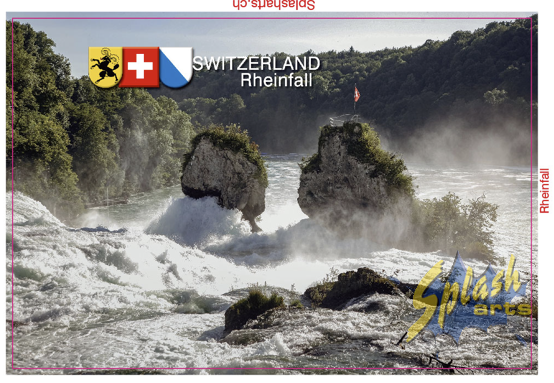 Aimant photo - Chutes du Rhin