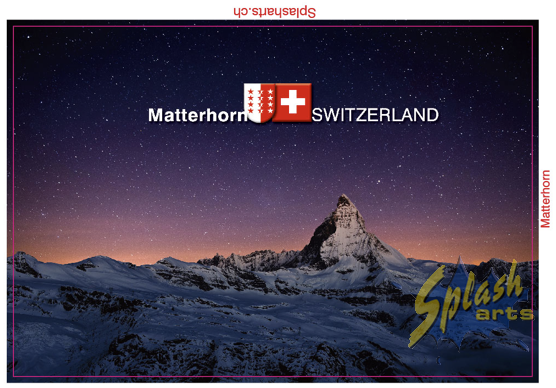 Picture magnet - Zermatt, Matterhorn at night
