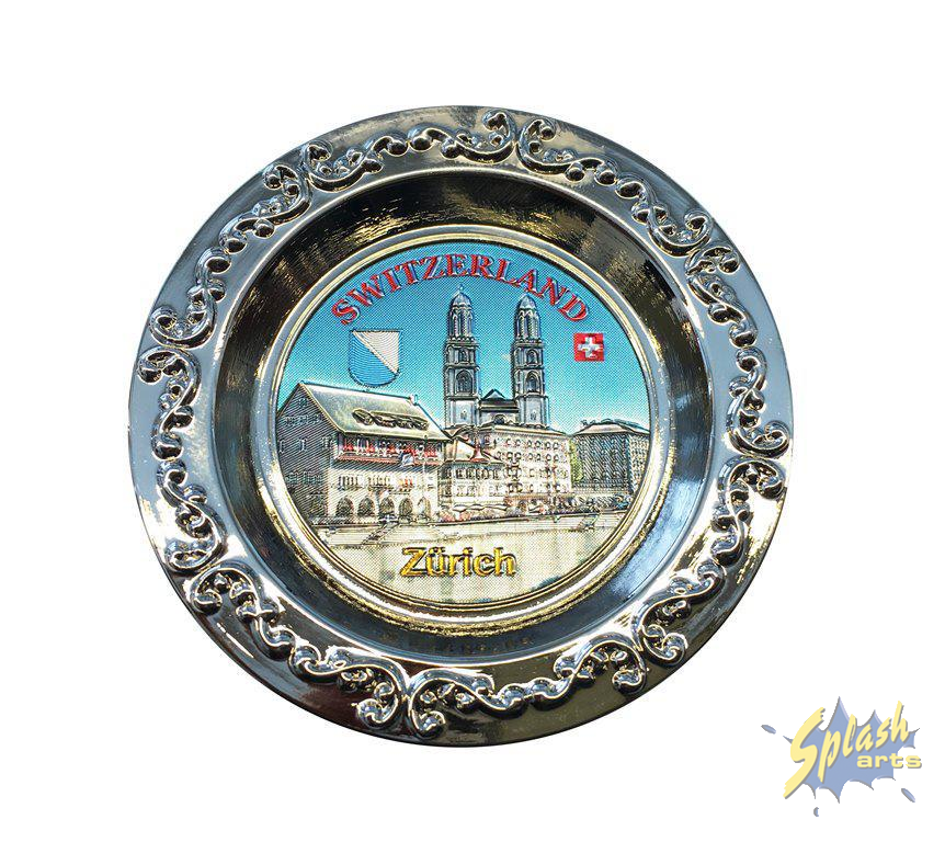 Zürich Metall rund Metall Schweizer