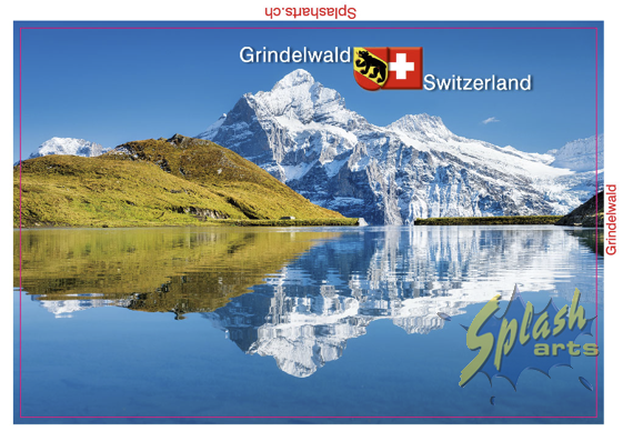 Picture magnet - Bern, Grindelwald, Bachalpsee