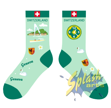 Socken – Genf Grün (41–46)