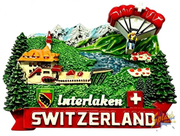 Magnet - Interlaken avec parapente sur ressort