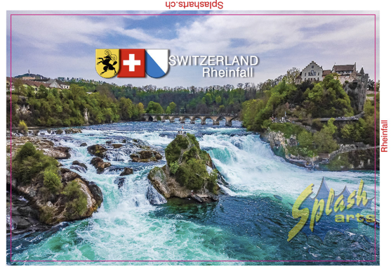 Aimant photo - Chutes du Rhin