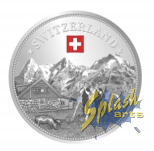 Magnetic coin - silver, Switzerland