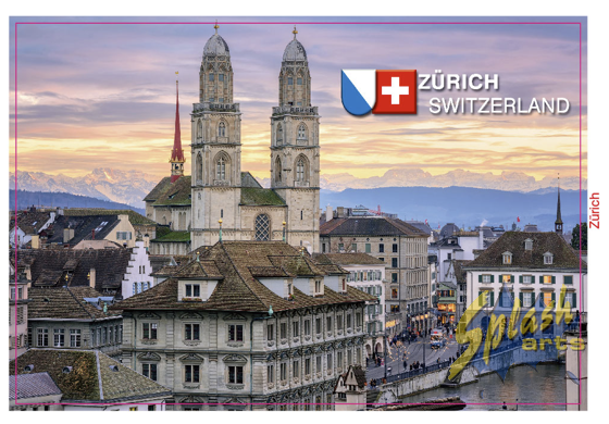 Aimant à images - Zurich, Grossmünster