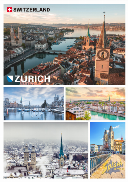 Picture Magnet - Zurich Collage 3