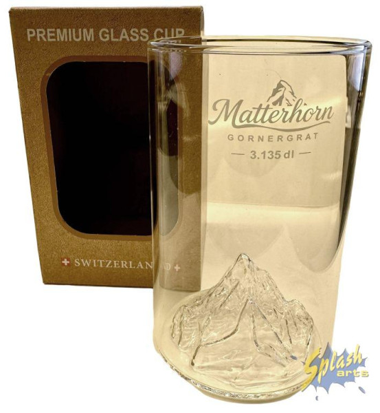 Verre Matterhorn (12.4*7.4cm)