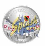 Porte-clés - Pièce de monnaie, argent, Berne