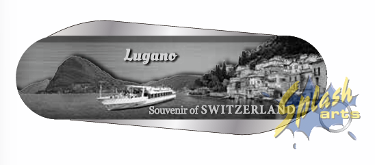 Couteau de poche - porte-clés Lugano argent petit