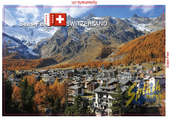 Picture magnet - Saas-Fee