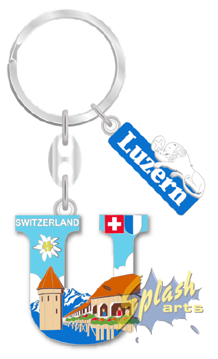 Porte-clés Lucerne – U
