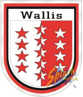 Sticker of Wallis banner
