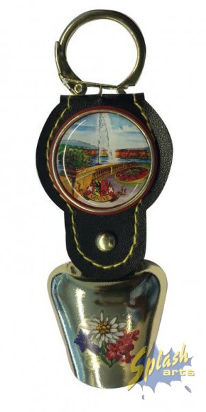 Schweizer Glocke Genf Key ring 3cm