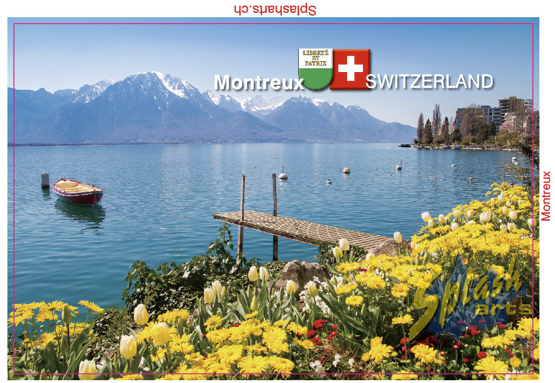 Aimant image - Montreux, Lac Léman