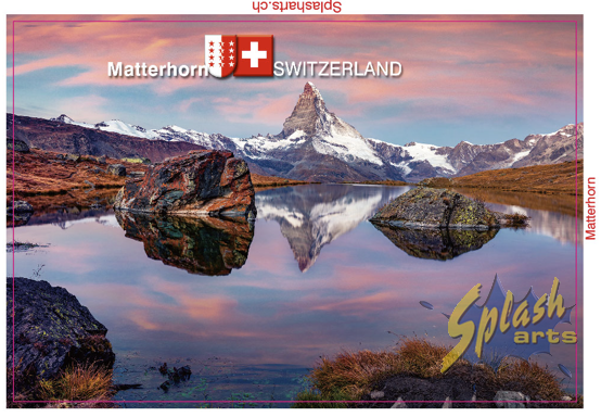 Picture magnet - Zermatt, Matterhorn with lake