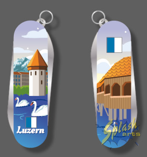 Pocket knife - key ring Lucerne