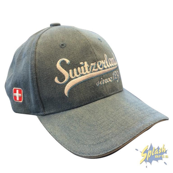 Switzerland jeans cap