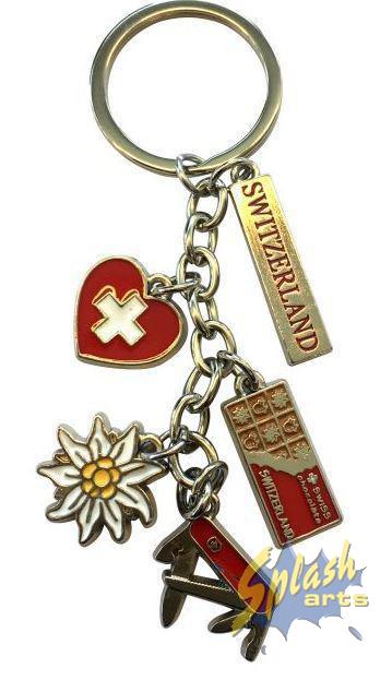 Keychain - knife, chocolate, edelweiss, heart | Keyring | Tool/ Keyring ...
