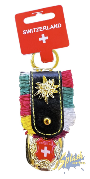 Schweizer Glocke - Cross Key ring 4cm