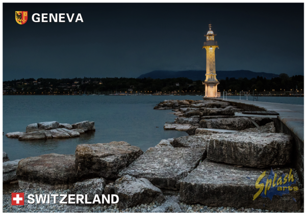 Postkarte – Genf 5