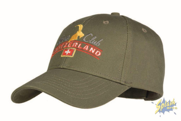 Cap 100% natural organic cotton, green