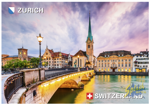 Postkarte – Zürich 8